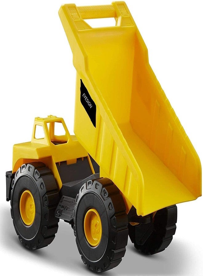 Globular Dumper Vehicle Construction Engineering Truck Toy for Kids, Unbreakable Push and Go Truck for Kids Pull Back (25 x 14 CM) Pack of 1 - Image 2